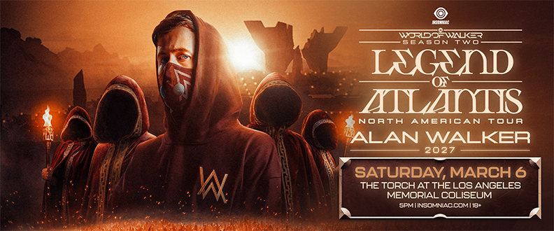 Legend of Atlantis Tour – Alan Walker